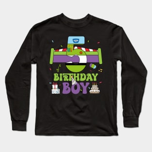 5th Birthday Boy Polical funny B-day Gift For Boys Kids Long Sleeve T-Shirt